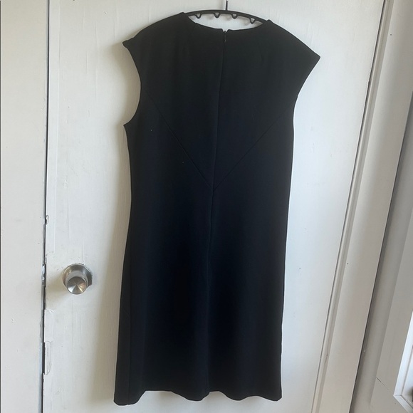 Michael Kors Black Mini Dress with Silver Zippers - Picture 6 of 6